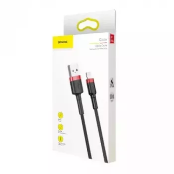 Lightning-kabel Baseus CALKLF-A19 0,5 m zwart