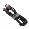 Lightning-kabel Baseus CALKLF-A19 0,5 m zwart