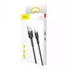 Baseus Cafule CALKLF-AG1 USB-A-naar-Lightning-kabel, 2,4 A, 0,5 m, zwart/grijs