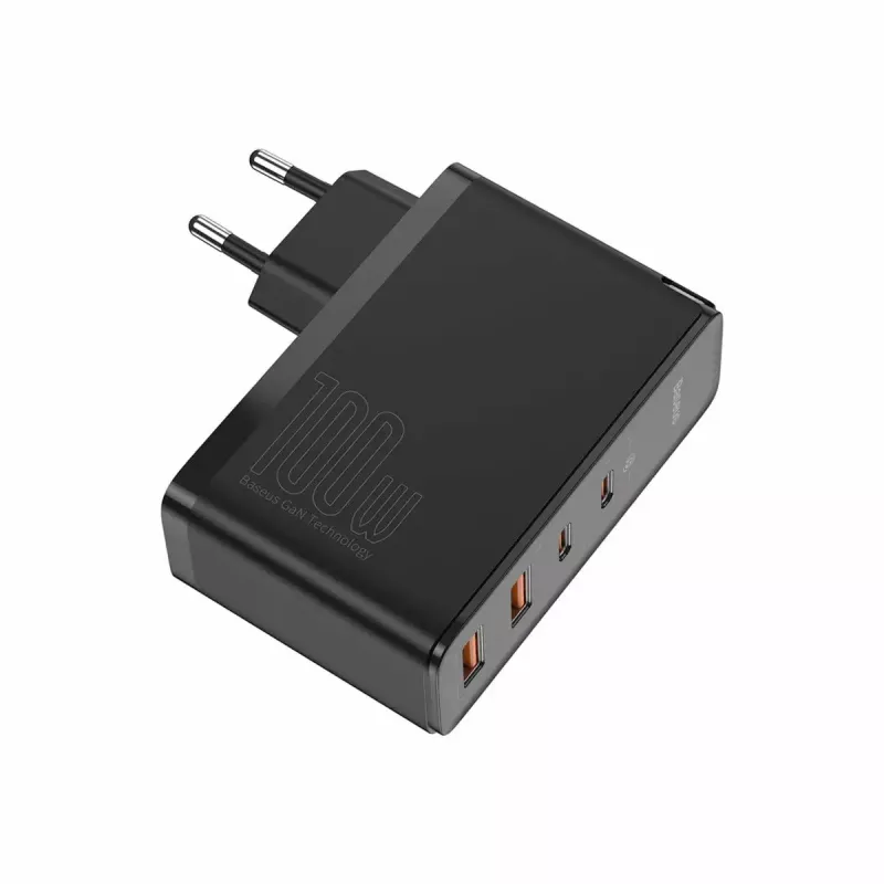Oplader Baseus GaN2 4 poorten snellader 100W