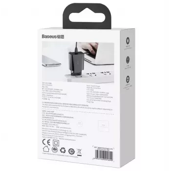 Oplader Baseus Speed Mini smartphone zwart