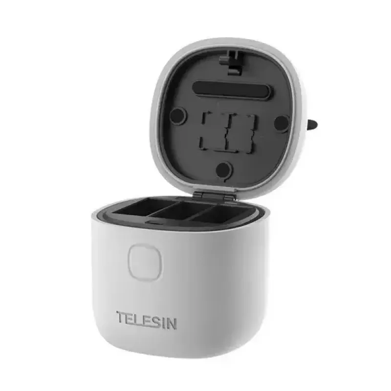 Batterijlader TELESIN Allin BOX voor actiesportcamera