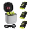Batterijlader TELESIN Allin BOX voor actiesportcamera