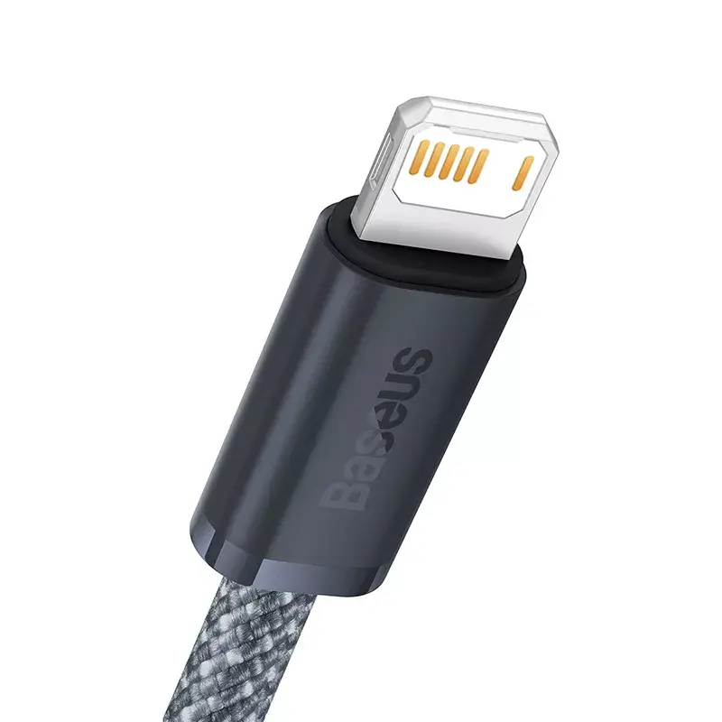 Baseus Dynamic 2m grijs Lightning naar USB-A kabel