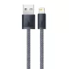 Baseus Dynamic 2m grijs Lightning naar USB-A kabel