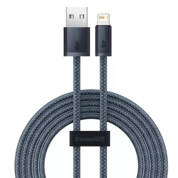 Baseus Dynamic 2m grijs Lightning naar USB-A kabel