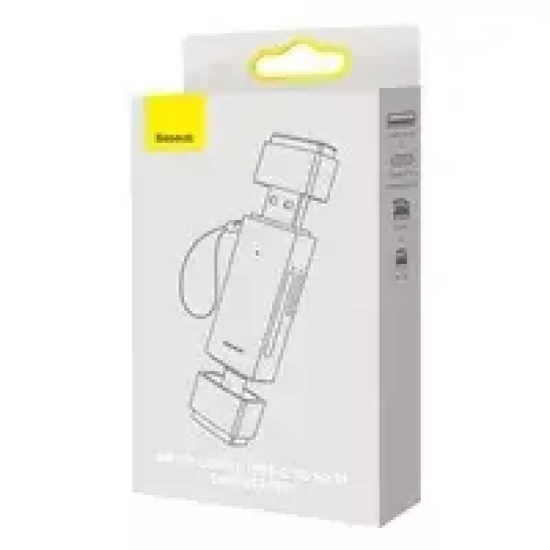 Kaartlezer Baseus geheugenkaartlezer Lite Series WKQX060113 USB- en USB-C-ondersteuning