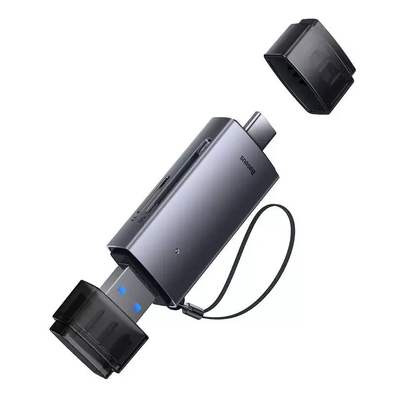 Kaartlezer Baseus geheugenkaartlezer Lite Series WKQX060113 USB- en USB-C-ondersteuning