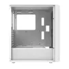 Darkflash DK351 computerbehuizing, wit, met 4 RGB-ventilatoren