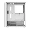 Darkflash DK351 computerbehuizing, wit, met 4 RGB-ventilatoren