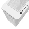 Darkflash DK351 computerbehuizing, wit, met 4 RGB-ventilatoren