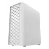 Darkflash DK351 computerbehuizing, wit, met 4 RGB-ventilatoren