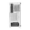 Darkflash DK351 computerbehuizing, wit, met 4 RGB-ventilatoren