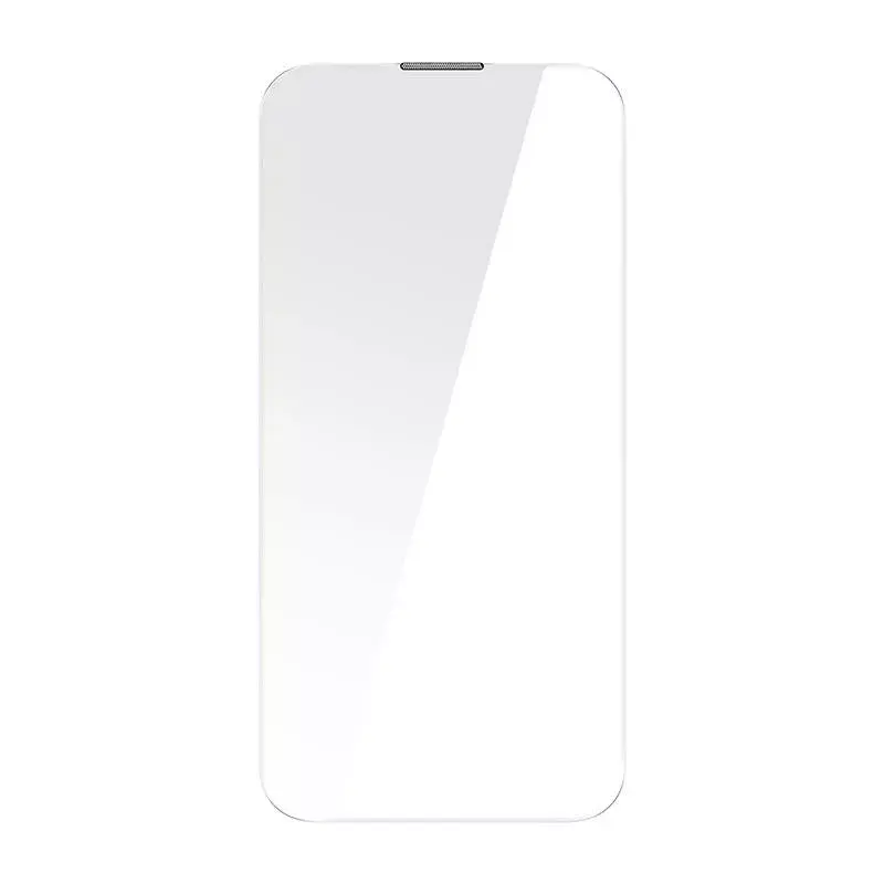 Gehard glas schermbeschermingsfolie Baseus Crystal voor iPhone 14 Pro 0,3 mm, stofdicht, 2 stuks