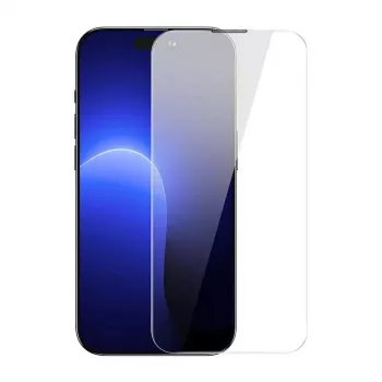 Gehard glas schermbeschermingsfolie Baseus Crystal voor iPhone 14 Pro 0,3 mm, stofdicht, 2 stuks