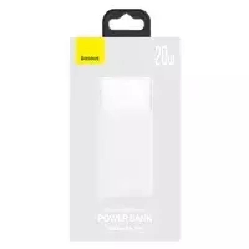Baseus Bipow powerbank 10000mAh, 20W (wit)
