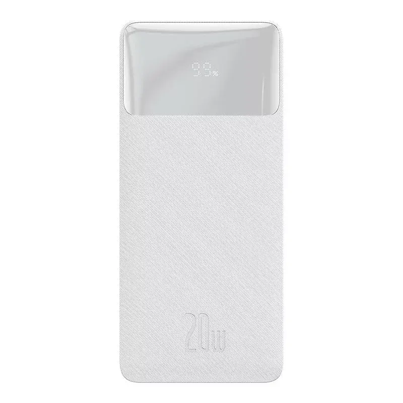 Baseus Bipow powerbank 10000mAh, 20W (wit)