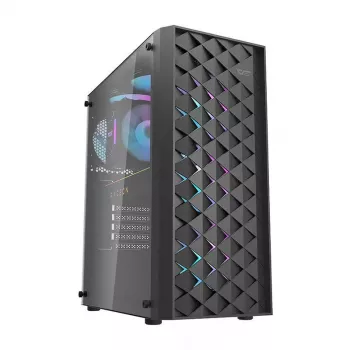 Darkflash DK351 computerbehuizing, ATX, zwart
