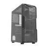 Darkflash Aquarius Acrylic ATX computerbehuizing zwart