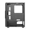 Darkflash Aquarius Acrylic ATX computerbehuizing zwart