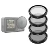 Telesin filterset voor DJI Osmo Action 3/4/5 – CPL, ND8, ND16, ND32 (4-delige set)