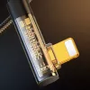 USB-A naar Lightning haakse kabel Joyroom S-UL012A6 1,2 m, zwart