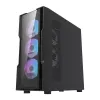 Darkflash DK431 Glass computerbehuizing, ATX, zwart
