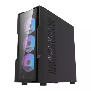 Darkflash DK431 Glass computerbehuizing, ATX, zwart