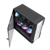 Darkflash DK431 Glass computerbehuizing, ATX, zwart