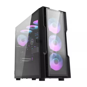 Darkflash DK431 Glass computerbehuizing, ATX, zwart