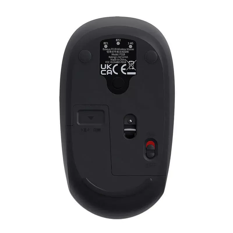 Draadloze muis Baseus F01B 2,4 GHz Bluetooth