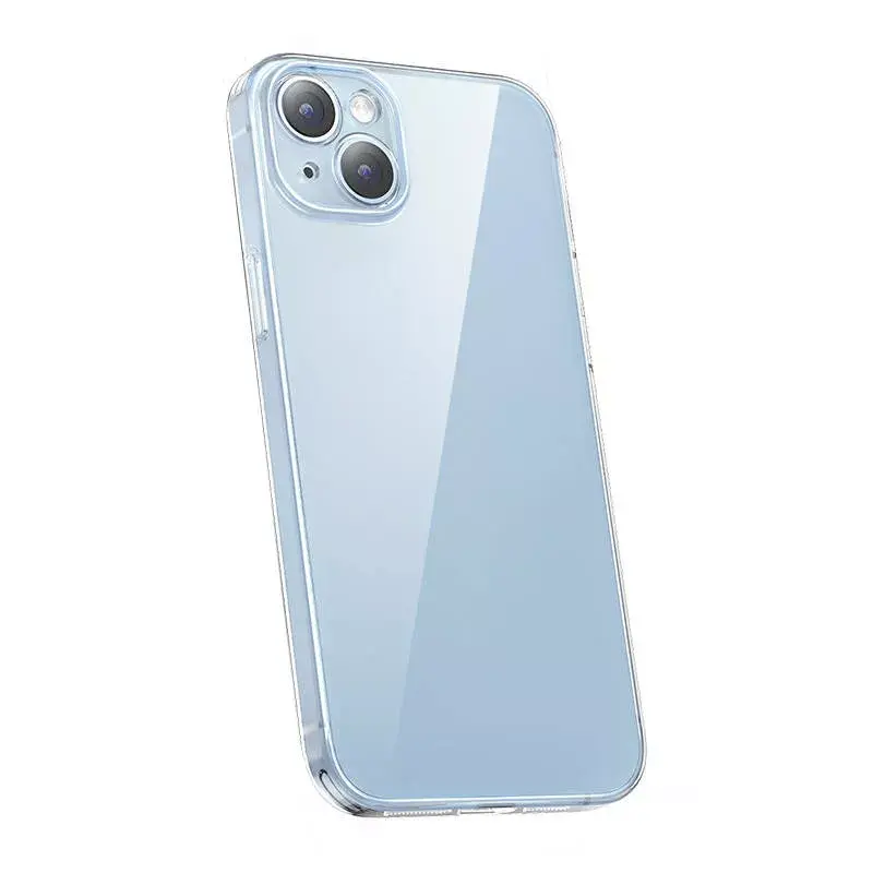 Beschermhoes transparant met gehard glas van Baseus voor iPhone 14 Plus (P60112202201-02)