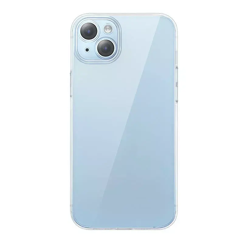 Beschermhoes transparant met gehard glas van Baseus voor iPhone 14 Plus (P60112202201-02)