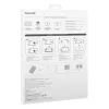Displayschermfolie van gehard glas Baseus Crystal voor Huawei MatePad Pro 11, 0,3 mm dikte