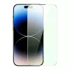Displayschermglas Baseus Tempered Glass Crystal Series voor iPhone 14 Pro met blauwlichtfilter