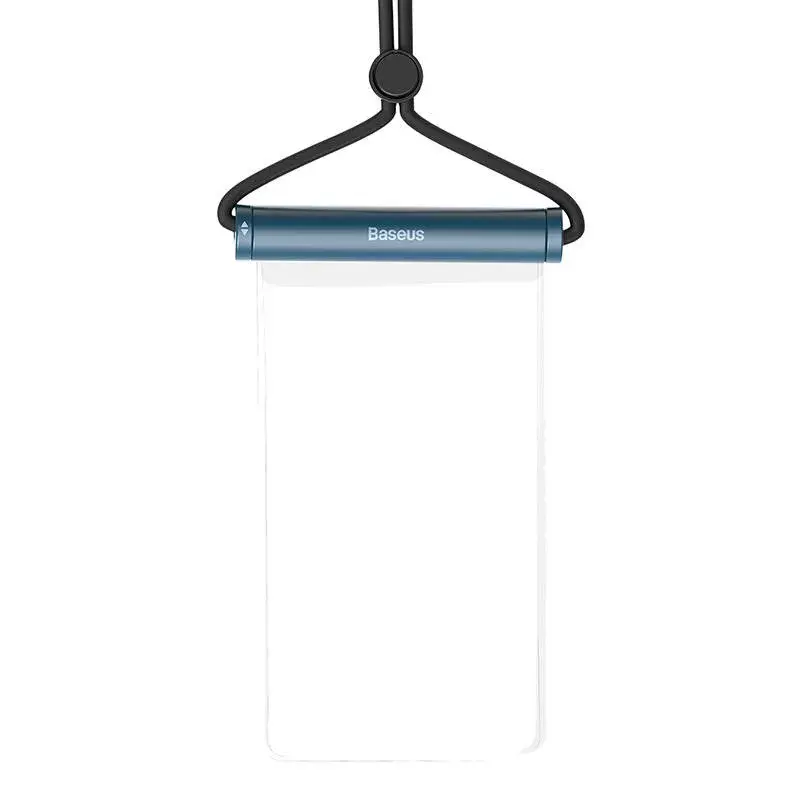 Waterdicht hoesje Baseus AquaGlide cilindrische schuifsluiting — blauw