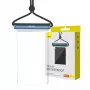Waterdicht hoesje Baseus AquaGlide cilindrische schuifsluiting — blauw