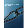 Ethernet-patchkabel Vention Cat.8 S/FTP 1 m zwart RJ-45 goud gecoat