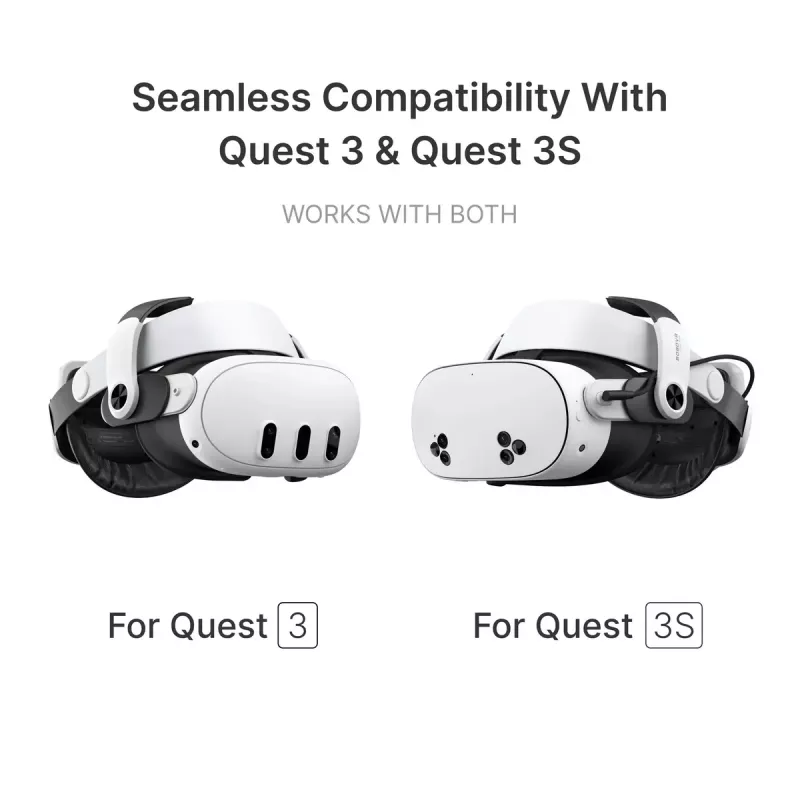 Hoofdband met accupack BOBOVR M3 Pro voor Oculus Quest 3