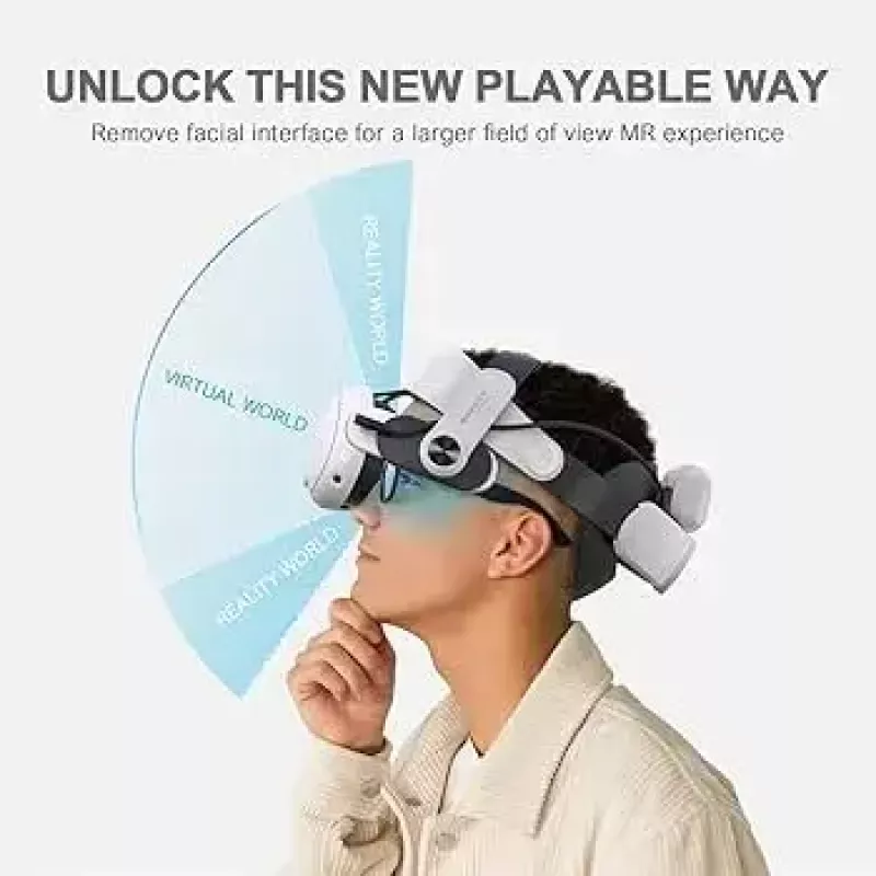 Hoofdband met accupack BOBOVR M3 Pro voor Oculus Quest 3