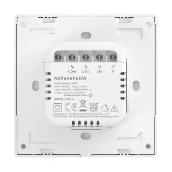 Slimme wandschakelaar Sonoff NSPanel WiFi touchscreen-bediening NSPanel-EUW