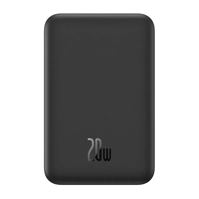 Magnetische mini-powerbank Baseus 5000mAh 20W (zwart)