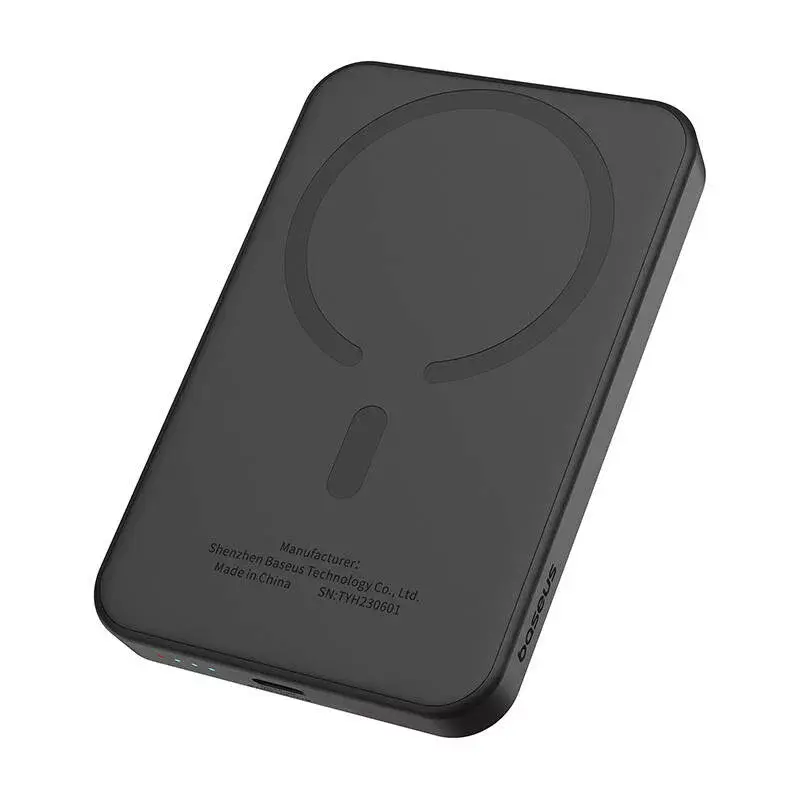 Magnetische mini-powerbank Baseus 5000mAh 20W (zwart)