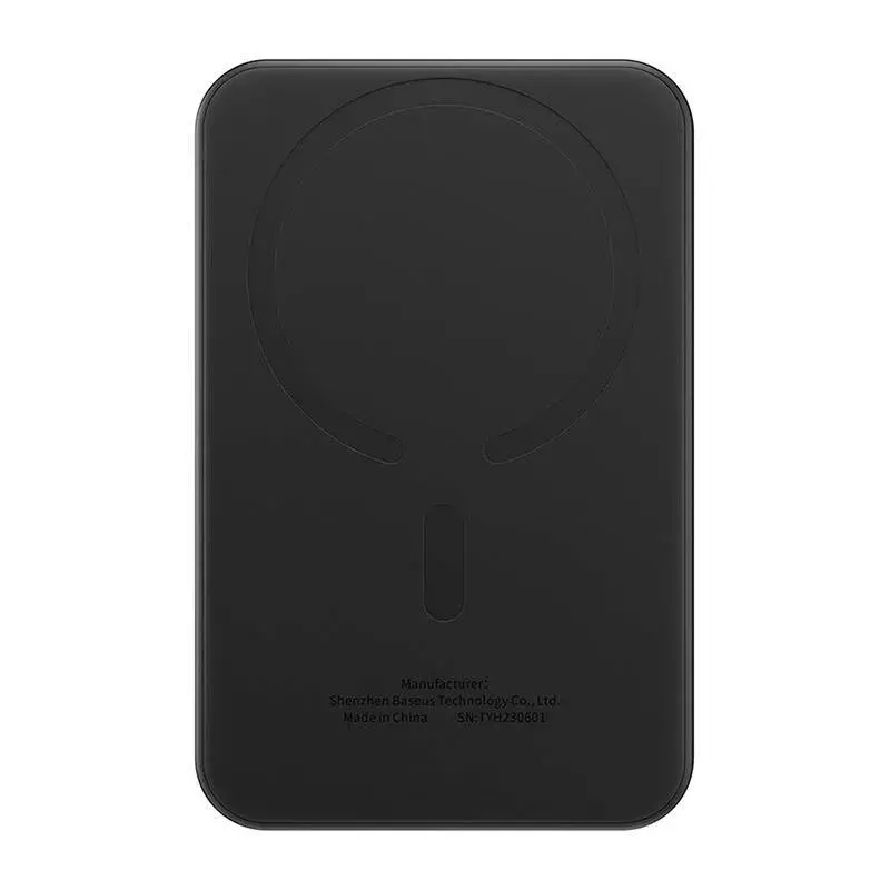 Magnetische mini-powerbank Baseus 5000mAh 20W (zwart)