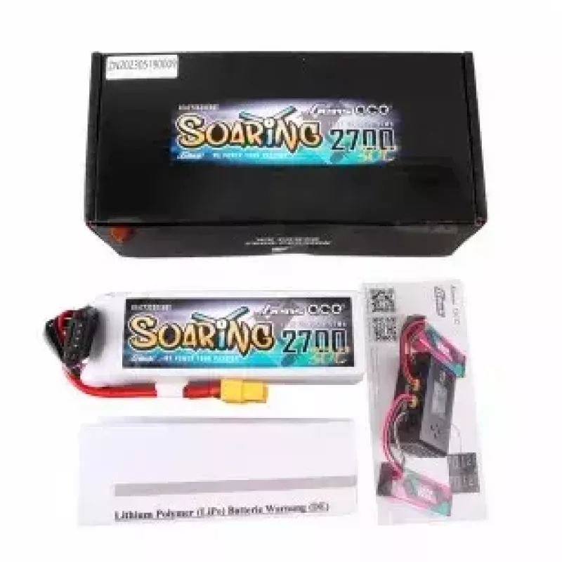 Batterij Gens ace G-Tech Soaring 2700mAh 11,1V 30C 3S1P LiPo