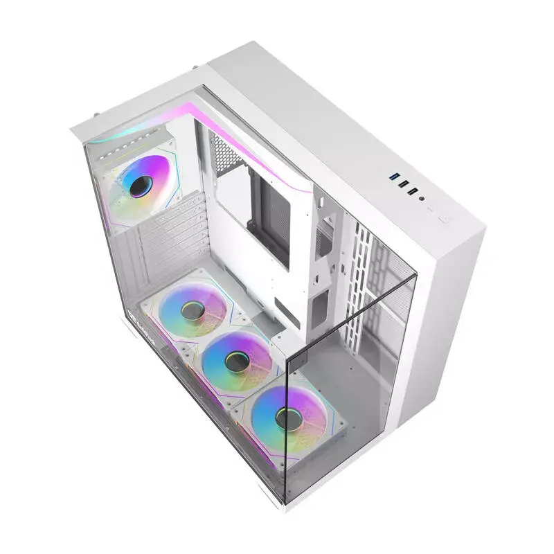 Darkflash TH285 computerbehuizing, ATX, wit