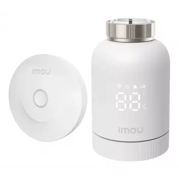 Digitale thermostaat Imou TRV1 Kit ZigBee wit batterijgevoed
