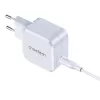 CHOETECH PD8007 GaN USB-C-oplader 45 W, PD3.0, QC3.0, PPS, EU, wit