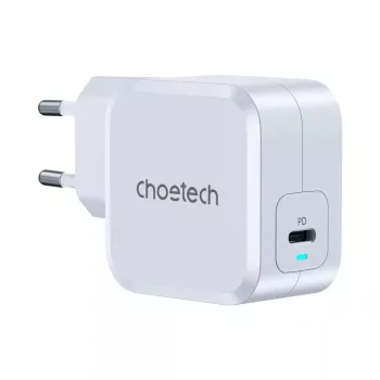 USB-C-voeding CHOETECH PD8007 45W EU wit – USB-C PD 45W