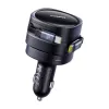 Autolader Baseus Enjoyment Max 60W met geïntegreerde USB-C-kabels, 60W uitgang